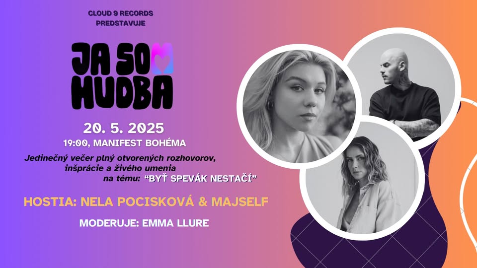 JA SOM HUDBA: "Byť spevák nestačí"