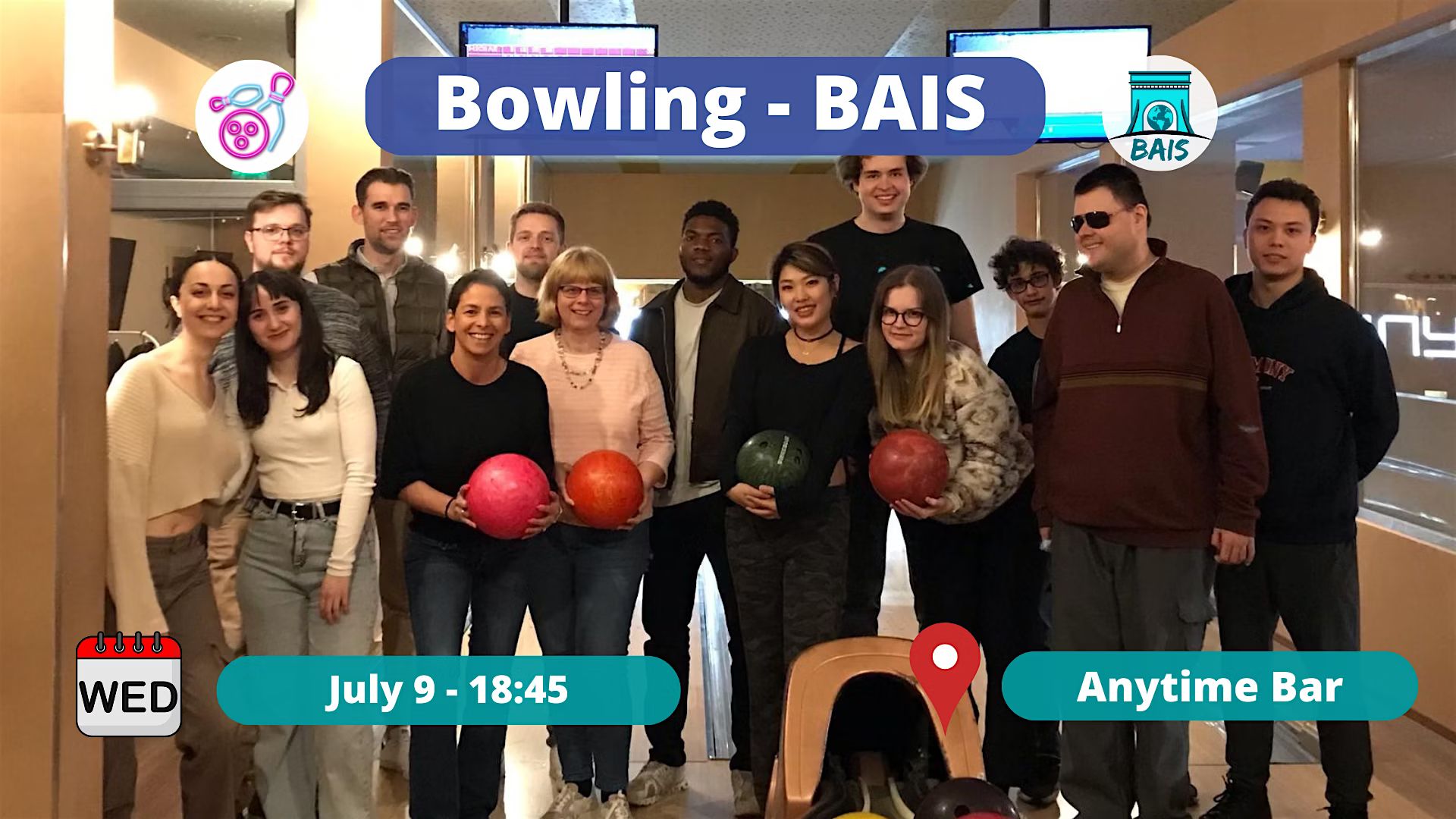 Social Bowling with BAIS