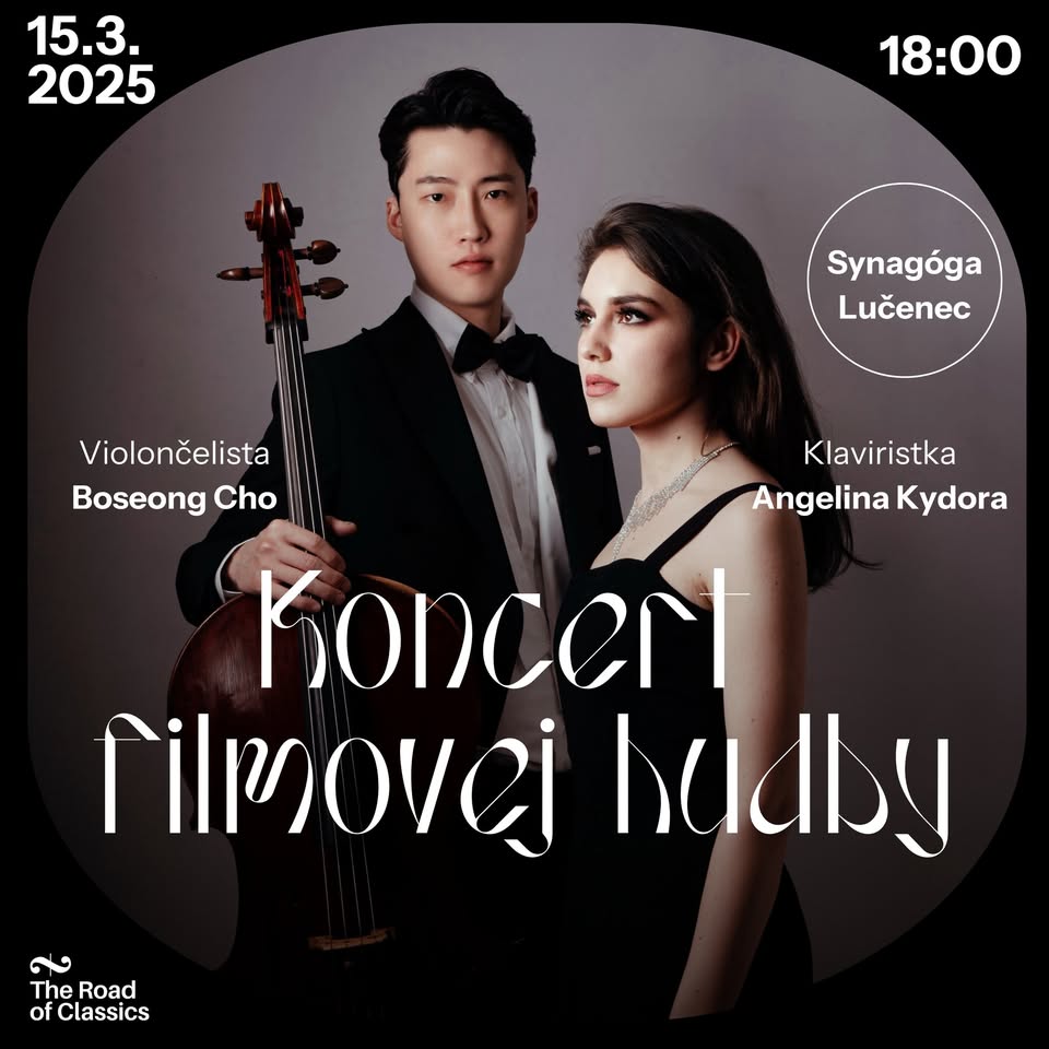 BOSEONG CHO: KONCERT FILMOVEJ HUDBY | LUČENEC