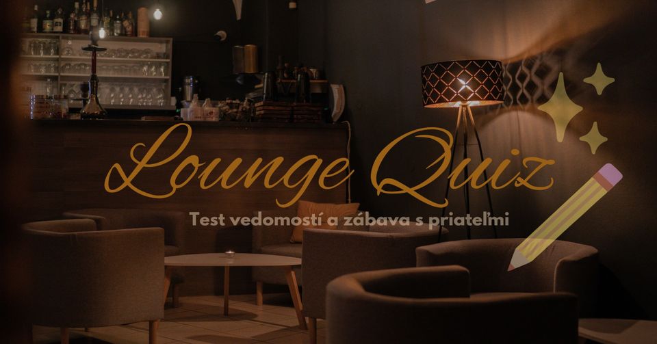 Tématický Lounge Quiz na tému: Sitkomy