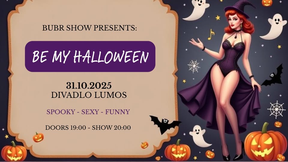 BUBR show presents: BE MY HALLOWEEN