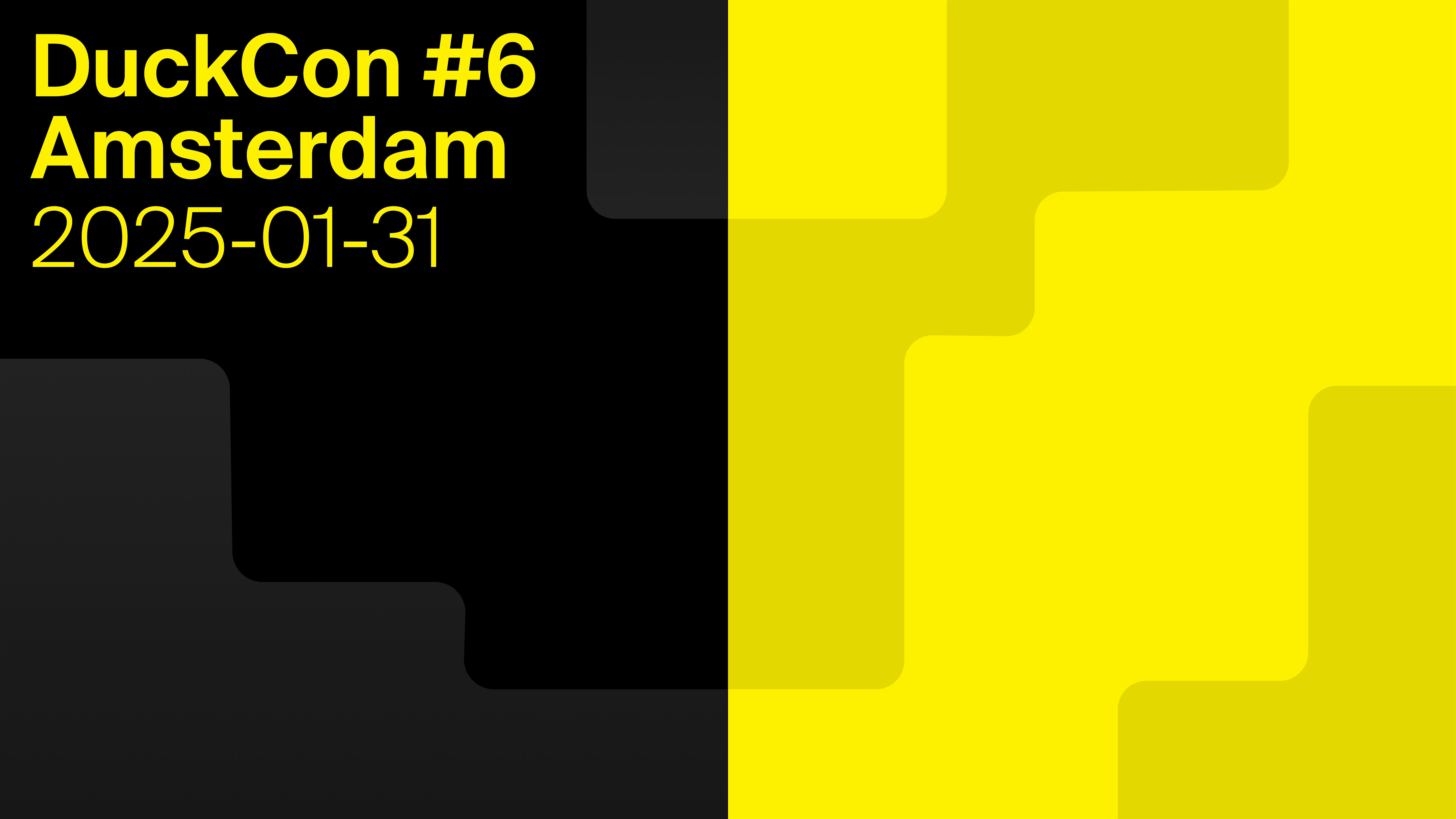 DuckCon #6 – Amsterdam