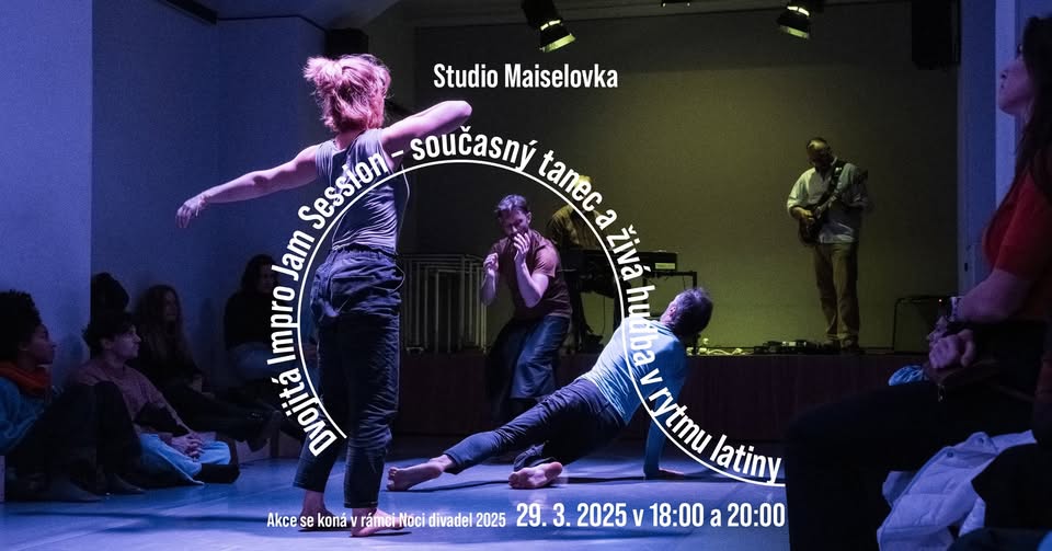 Dvojitá Impro Jam Session – současný tanec a živá hudba v rytmu latiny