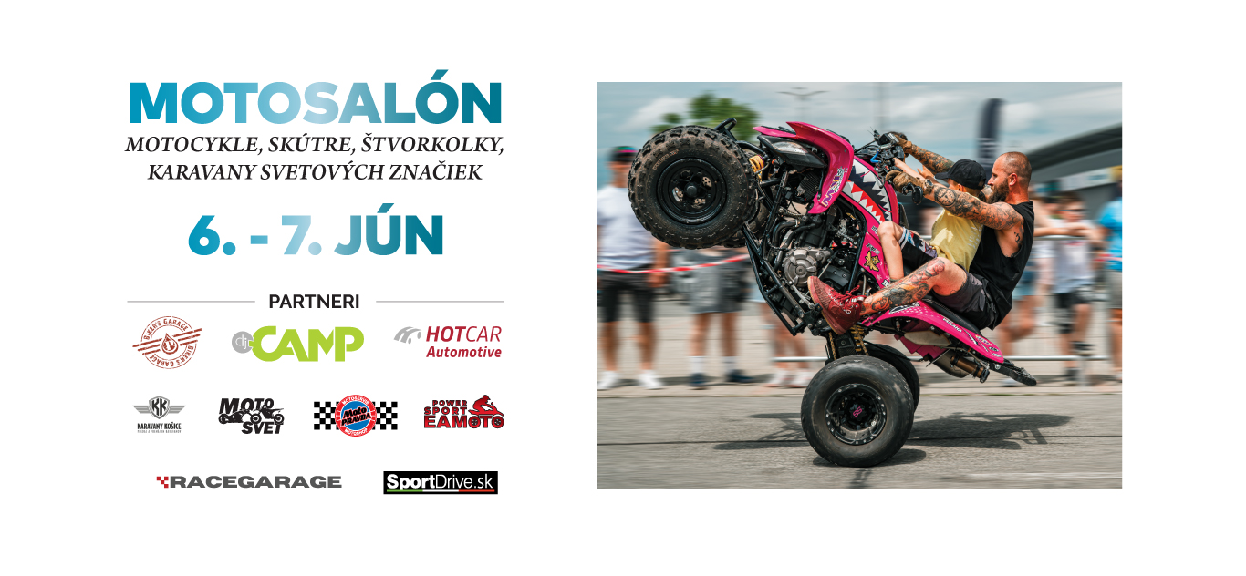 🚀 MOTOSALÓN  – 6. ročník sa vracia ešte väčší a atraktívnejší!