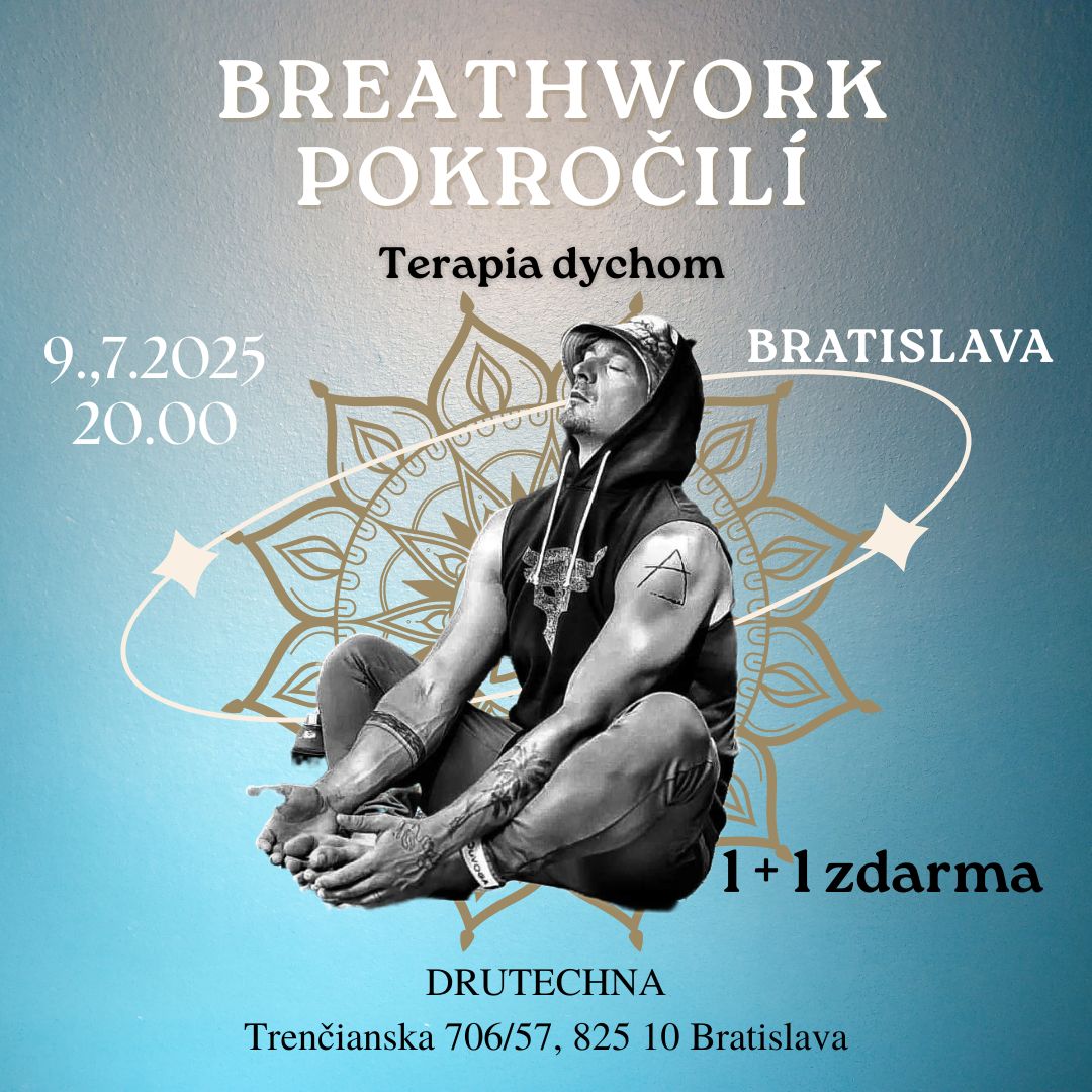 event BREATHwork POKROCILÍ Bratislava