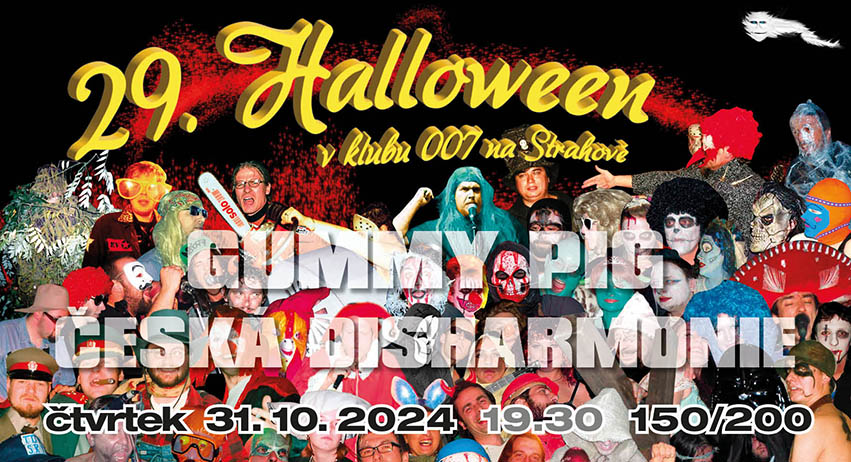 29. HALLOWEEN na Sedmičce: GUMMY PIG & ČESKÁ DISHARMONIE