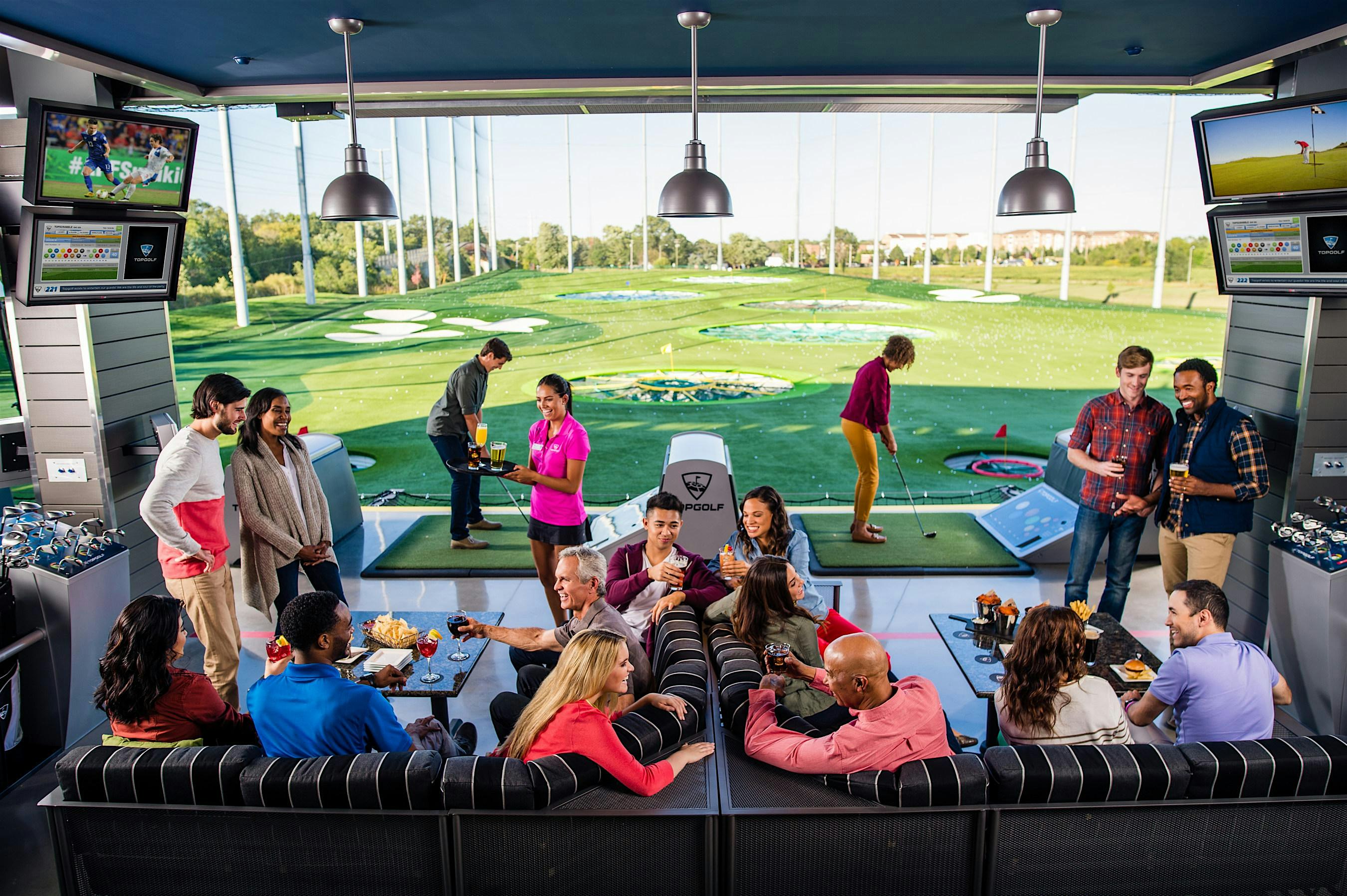 Golf Lounge Networking
