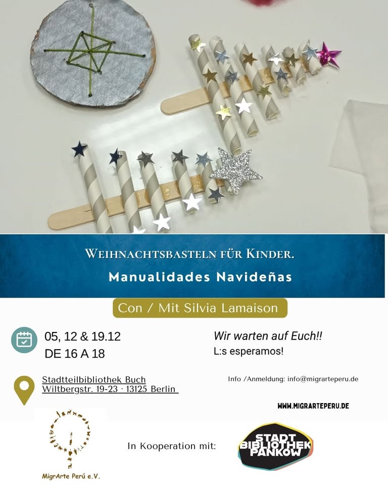 Manualidades pre navideñas en BUCH