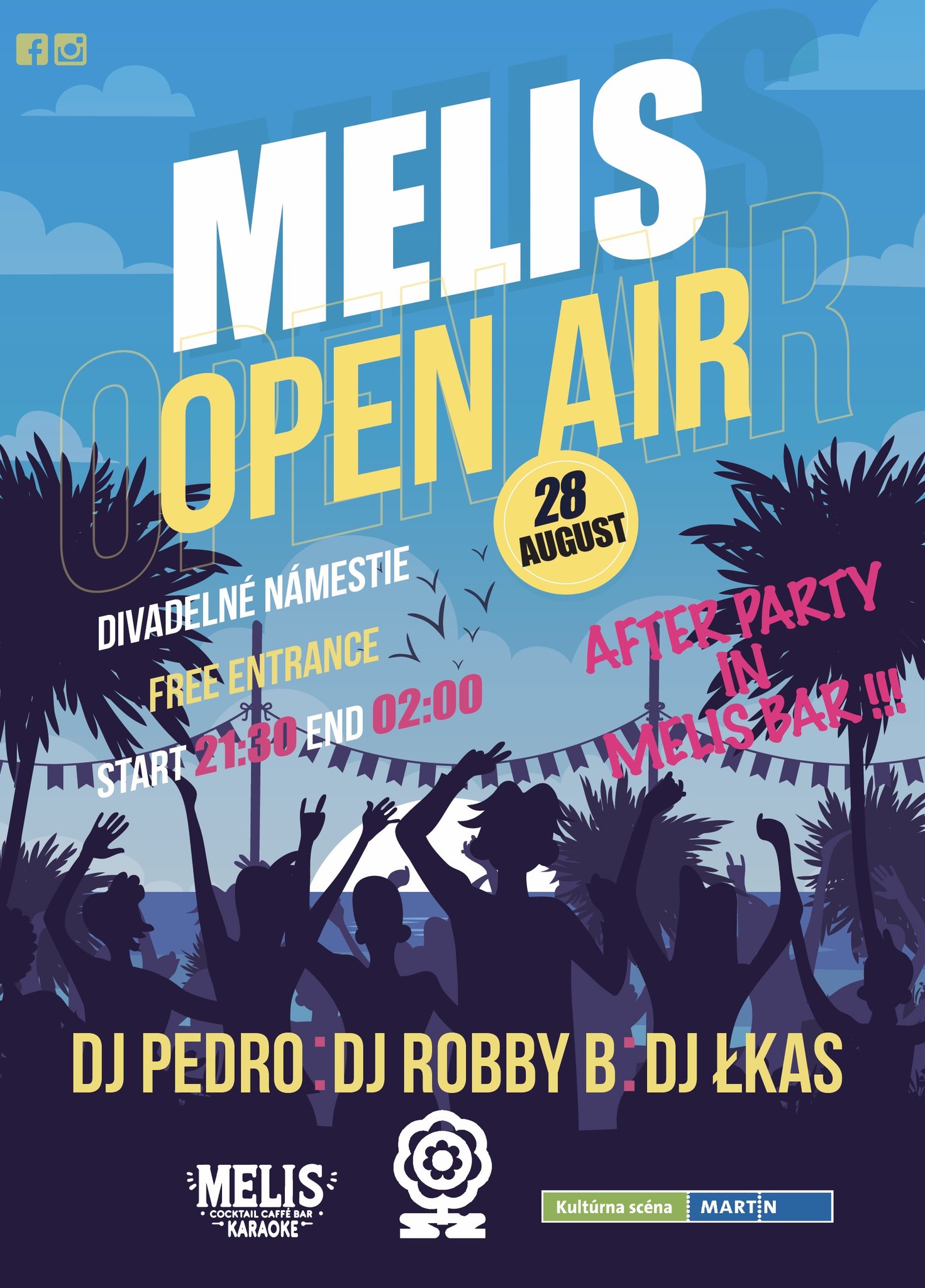 MELIS OPEN AIR 28.8.2025 / 21:30