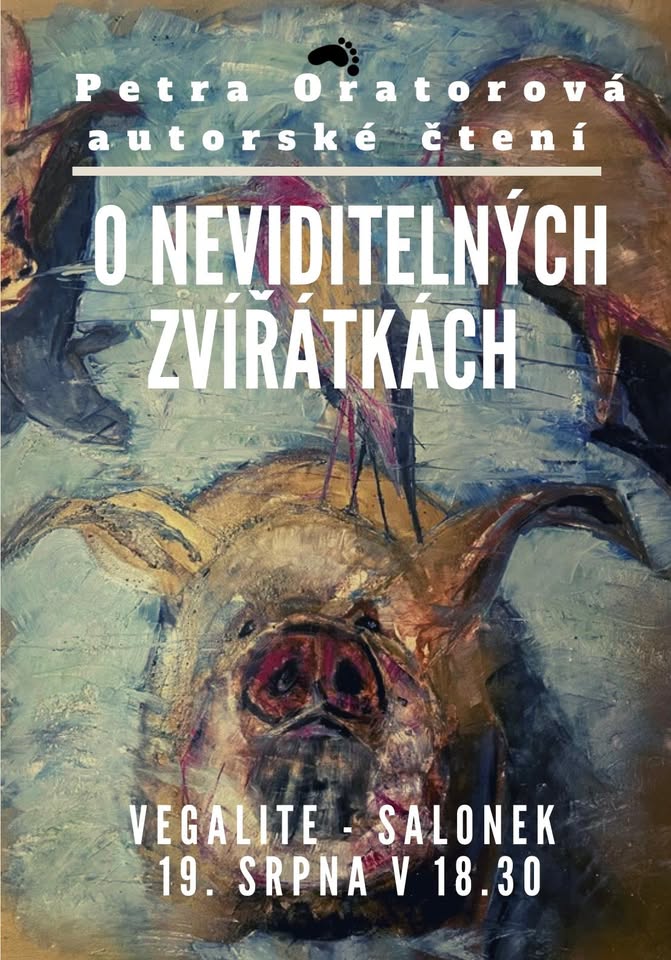 Autorské čtení Petry Oratorové