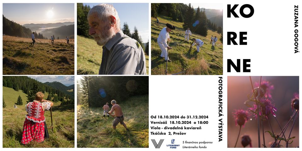 KORENE // Vernisáž výstavy fotografií Zuzany Gogovej