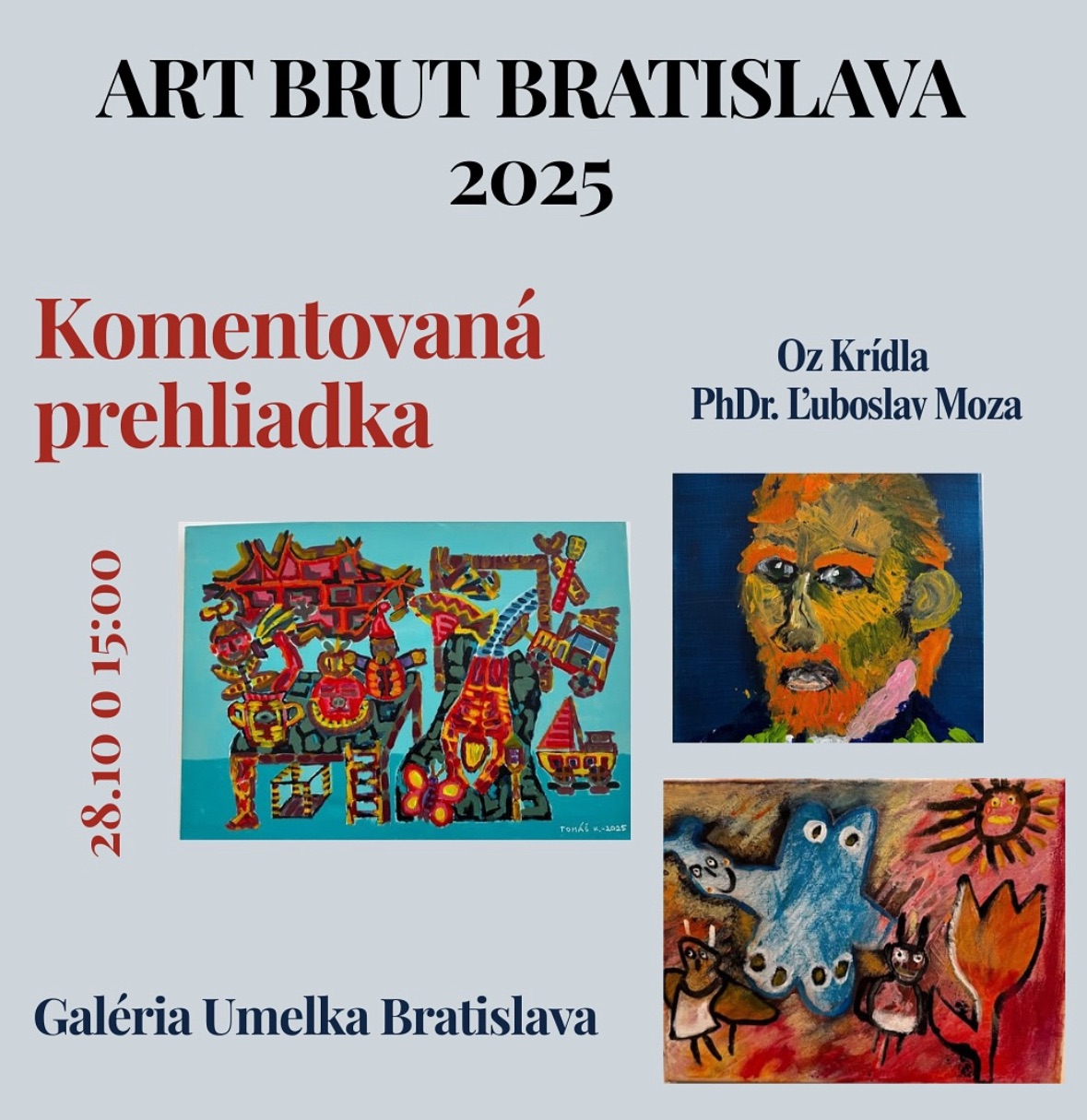 Komentovaná prehliadka ART BRUT BRATISLAVA 2025