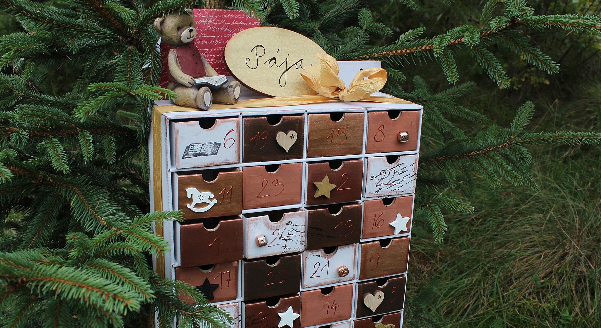 ZIMNÍ WORKSHOP VÝROBA ADVENTNÍHO KALENDÁŘE