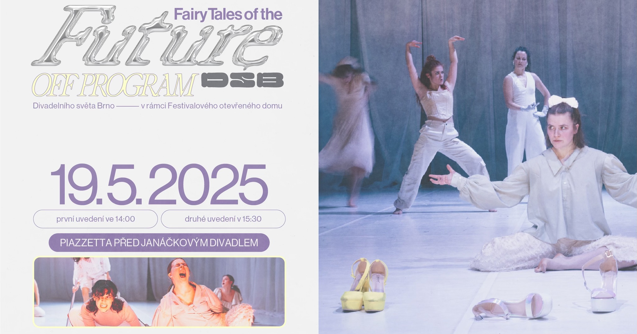 Fairy Tales of the Future – Divadelní svět Brno – piazetta před Janáčkovým divadlem   ༘⋆🔮🫧₊˚ෆ
