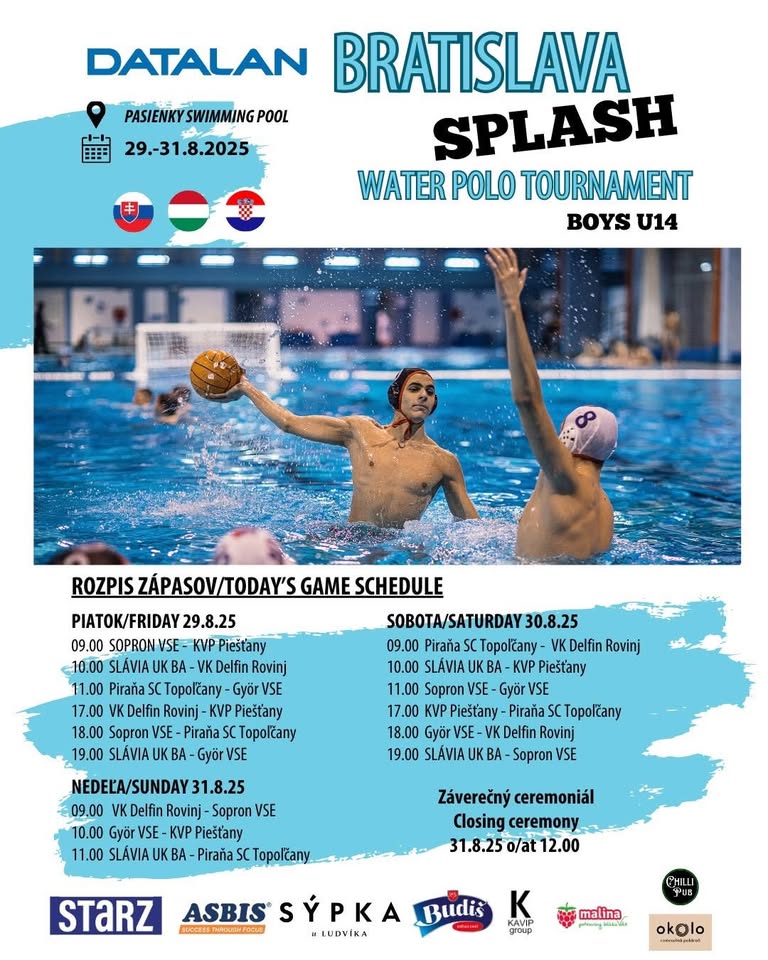DATALAN Bratislava Splash waterpolo tournament
