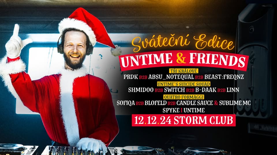 uNtime & Friends - Sváteční Edice | 12.12.24 | Storm Club