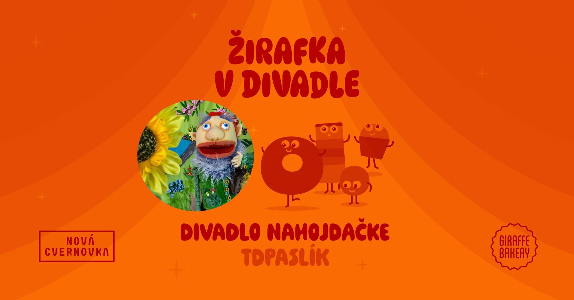 Žirafka v divadle - Divadlo NaHojdačke - TDPASLÍK