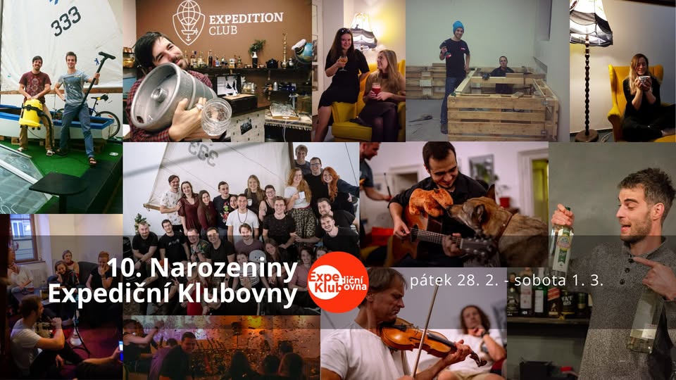 10. Narozeniny Expediční Klubovny