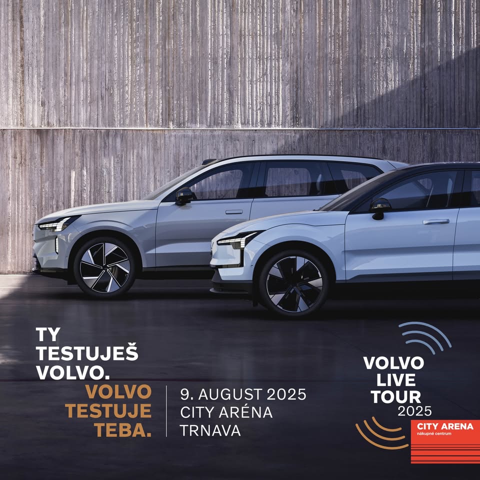 VOLVO LIVE TOUR 2025 v City Arena Trnava