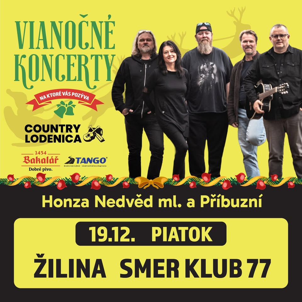 Honza Nedvěd a Příbuzní – vianočný koncert