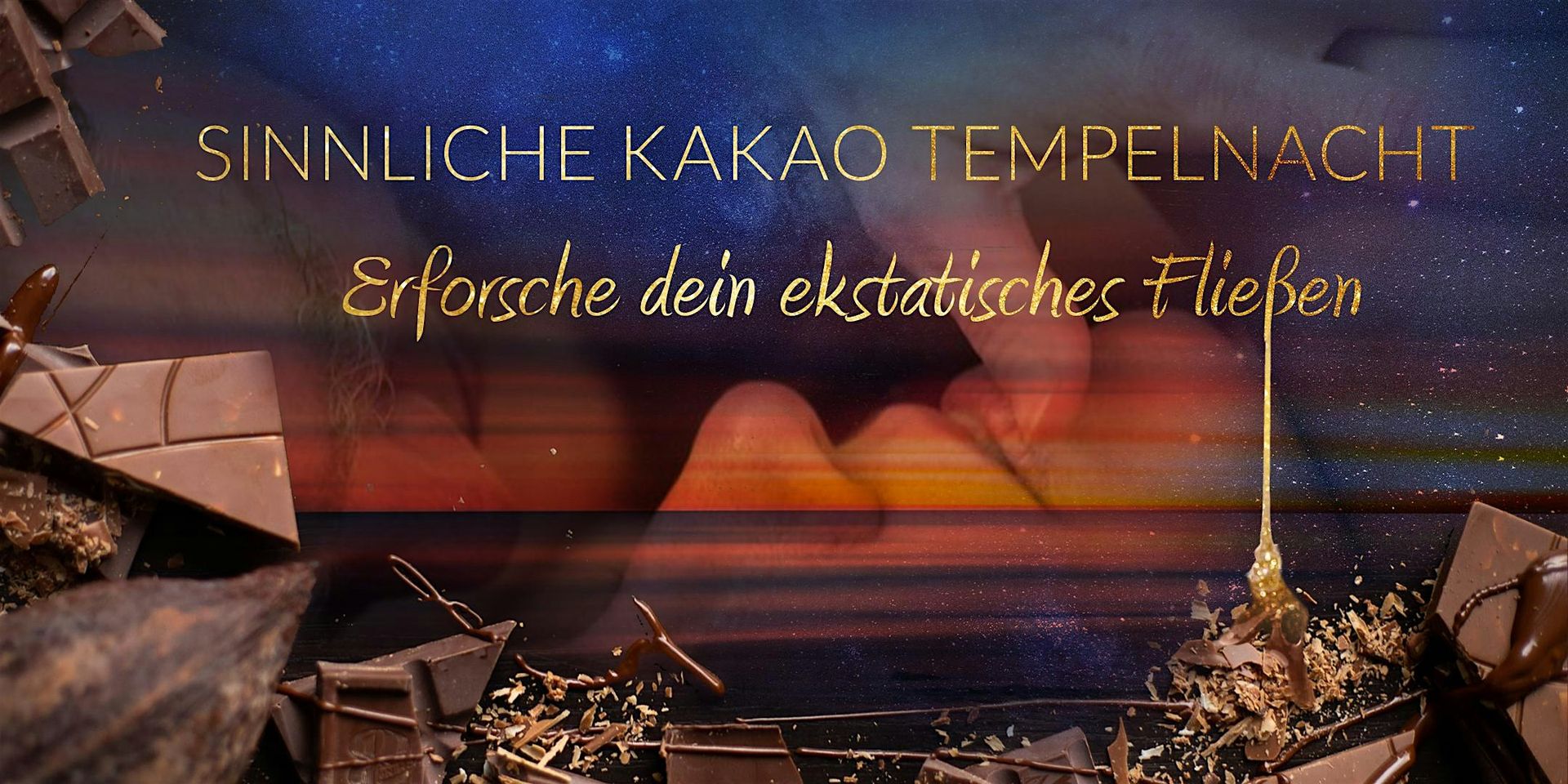 SıNNLıCHE KAKAO TEMPELNACHT: Erforsche dein ekstatisches Fließen