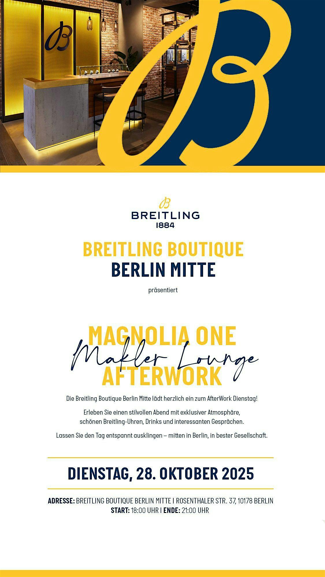 MAGNOLIA ONE  Makler Lounge
