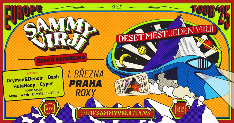 SAMMY VIRJI EUROPE TOUR 2025 ∞ ROXY PRAGUE