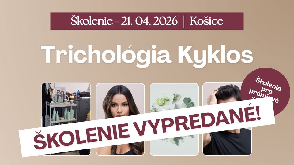 Školenie Trichológia Kyklos - Košice