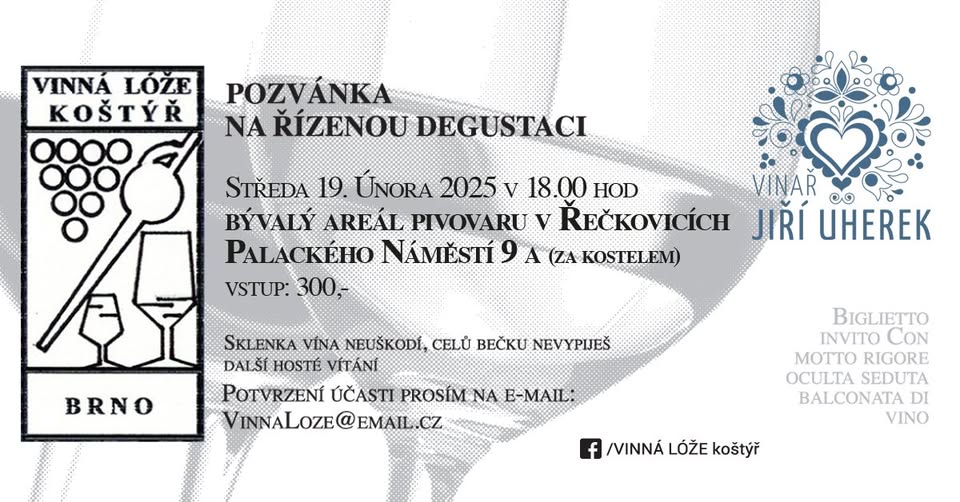 Řízená degustace Vinařství Jiří Uherek