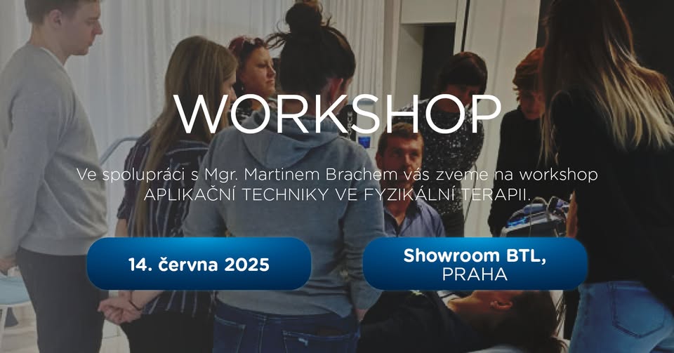 Workshop: Aplikační techniky ve fyzikální terapii s Mgr. Martinem Brachem