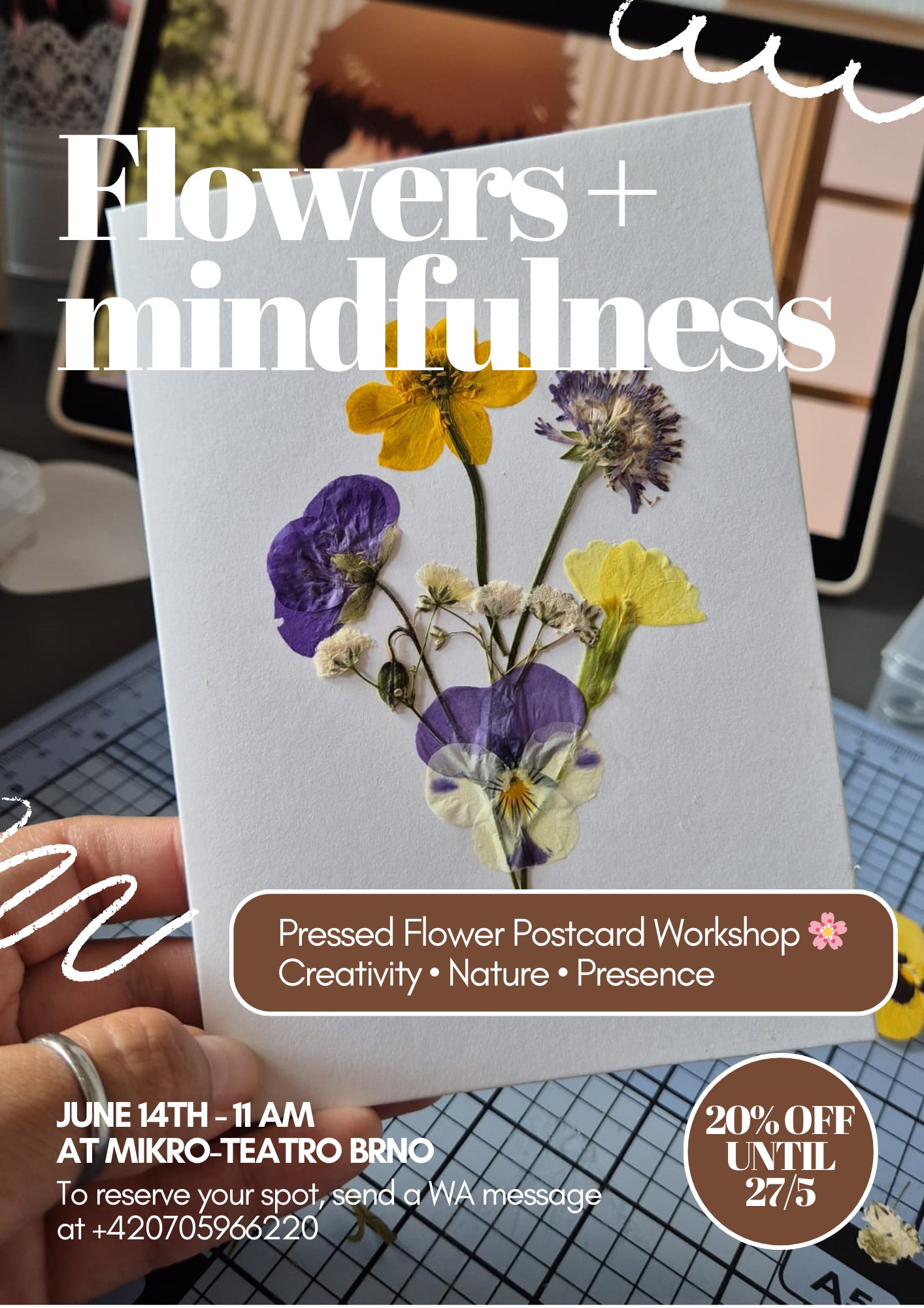 Flowers + Mindfulness Workshop