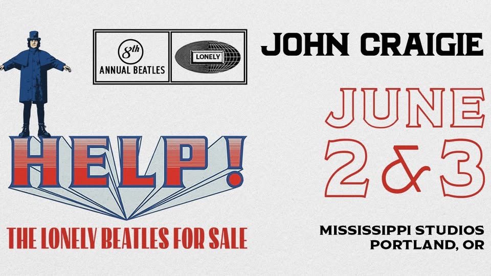 John Craigie performs "Help! The Lonely Beatles For Sale" at Mississippi Studios