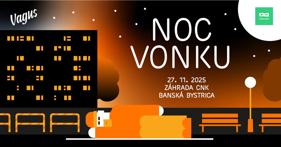 Noc vonku v Záhrade 2025
