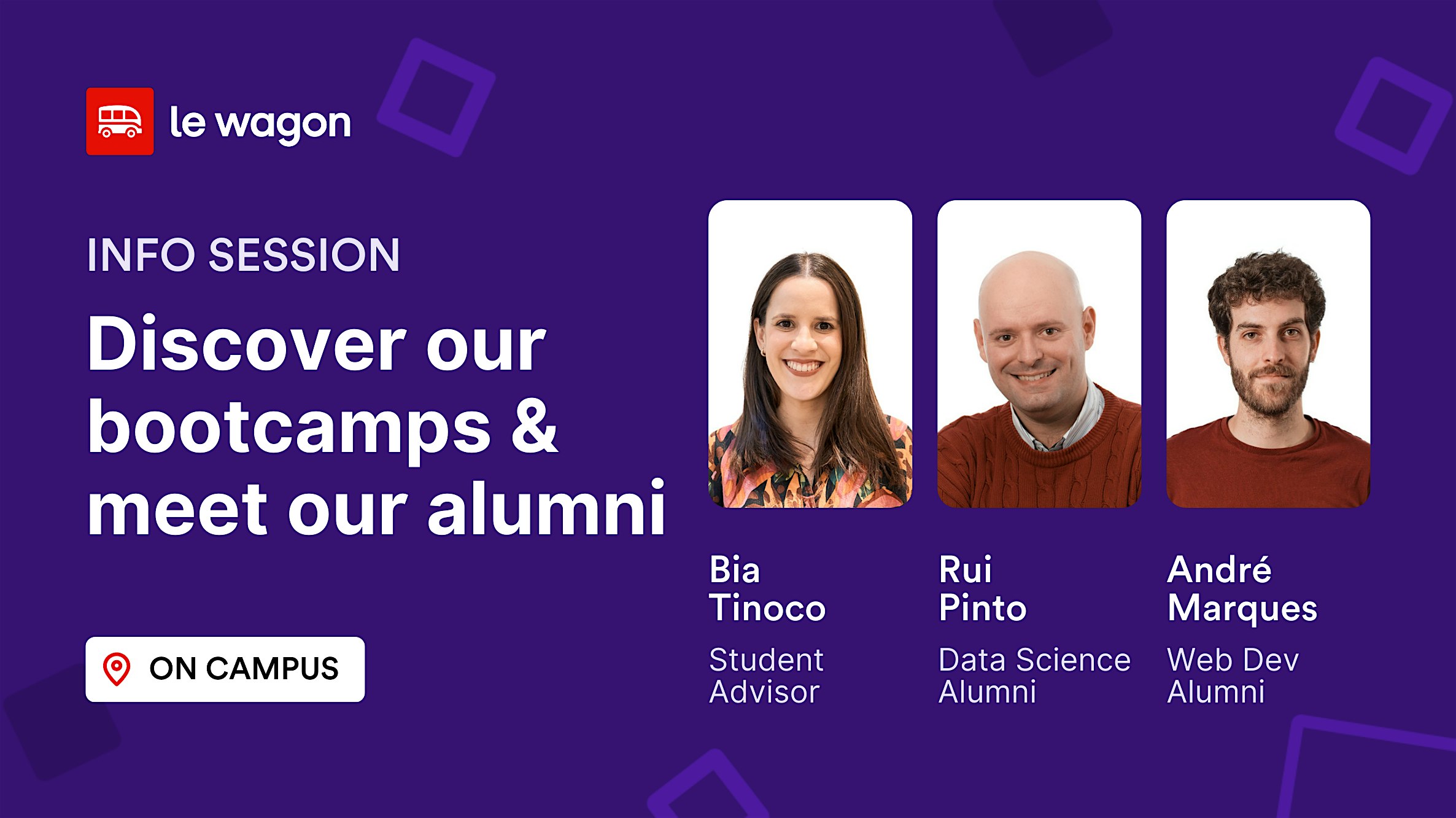 Discover our bootcamps & meet our alumni