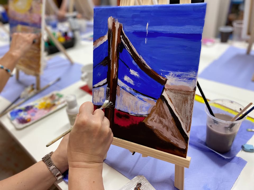 Relaxační malířský workshop