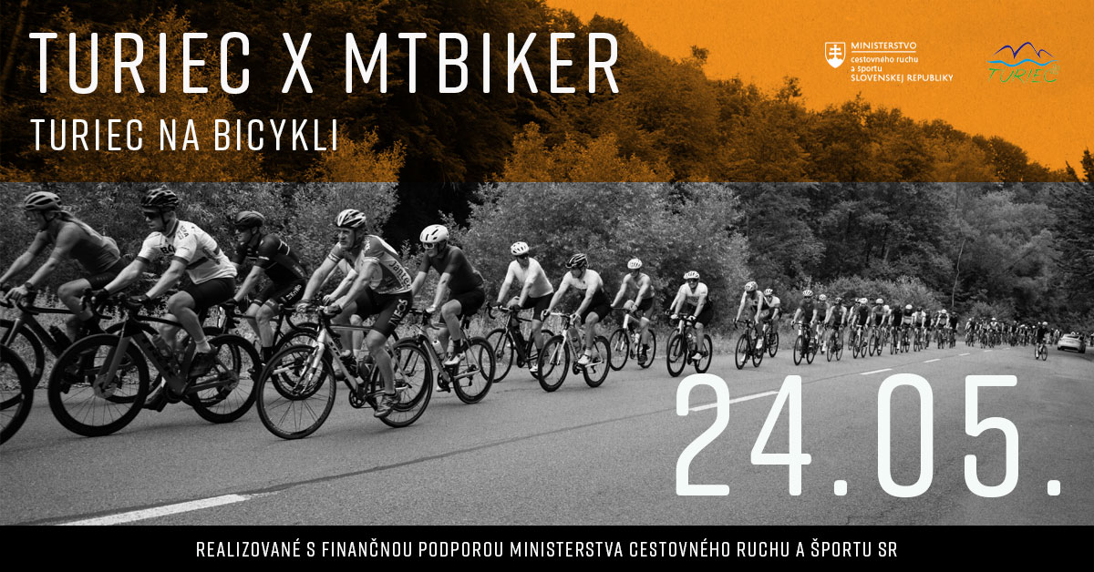 Turiec na bicykli OOCR TURIEC X MTBIKER komunitná jazda