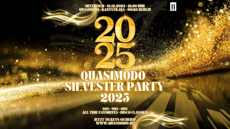 Quasimodo Silvester Party · 31.12.25