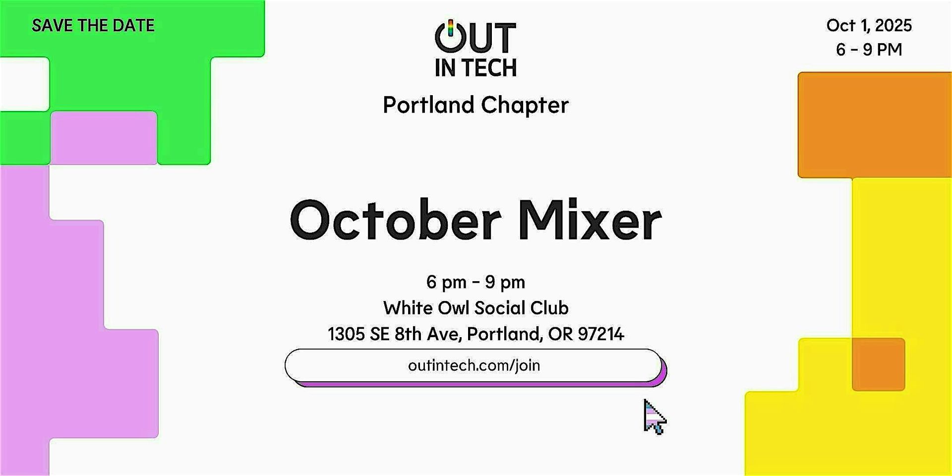 Out in Tech PDX | October '25 Mixer