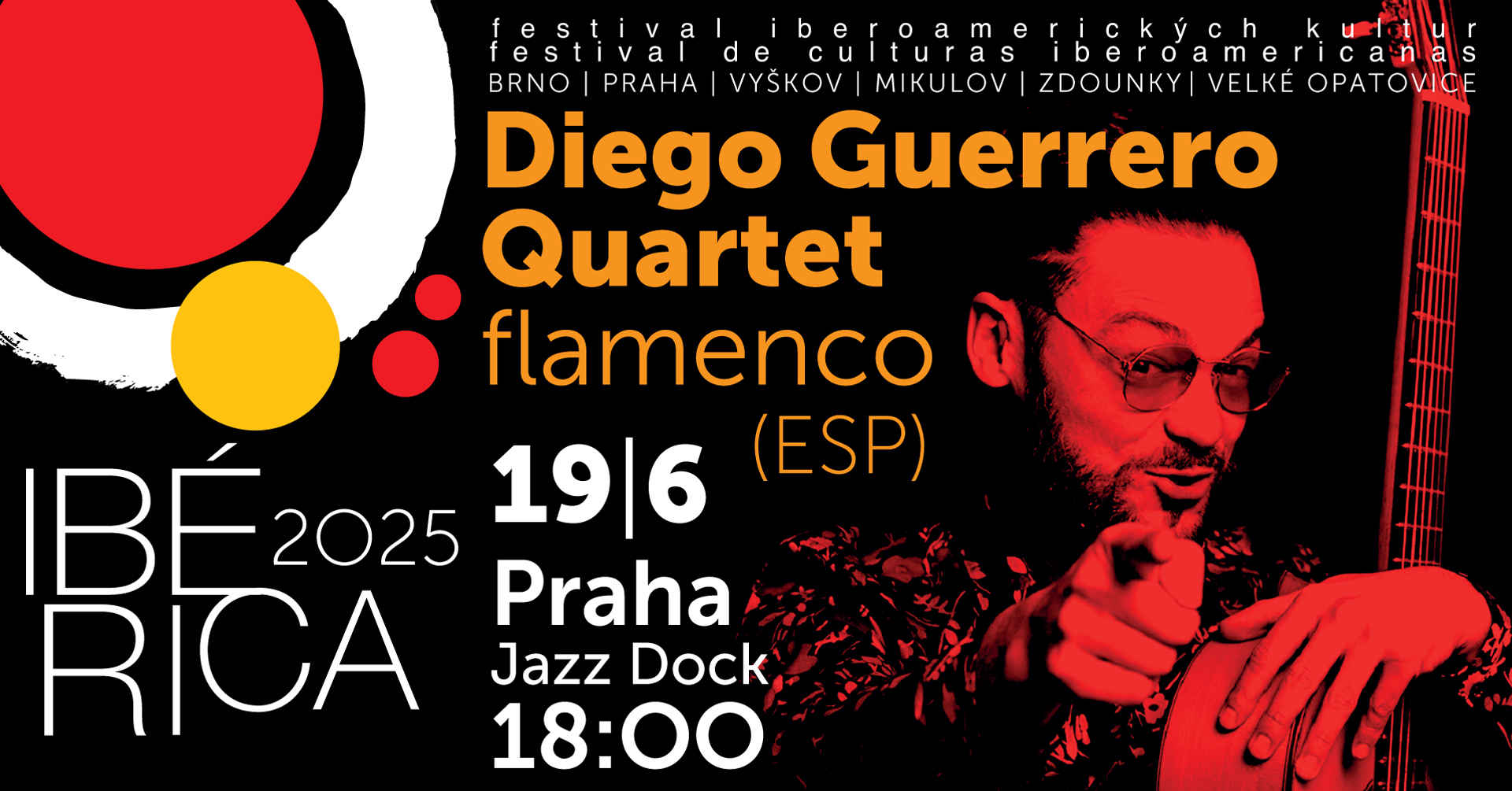 Ibérica 2025 Praha: Diego Guerrero Quartet: Por la Tangente