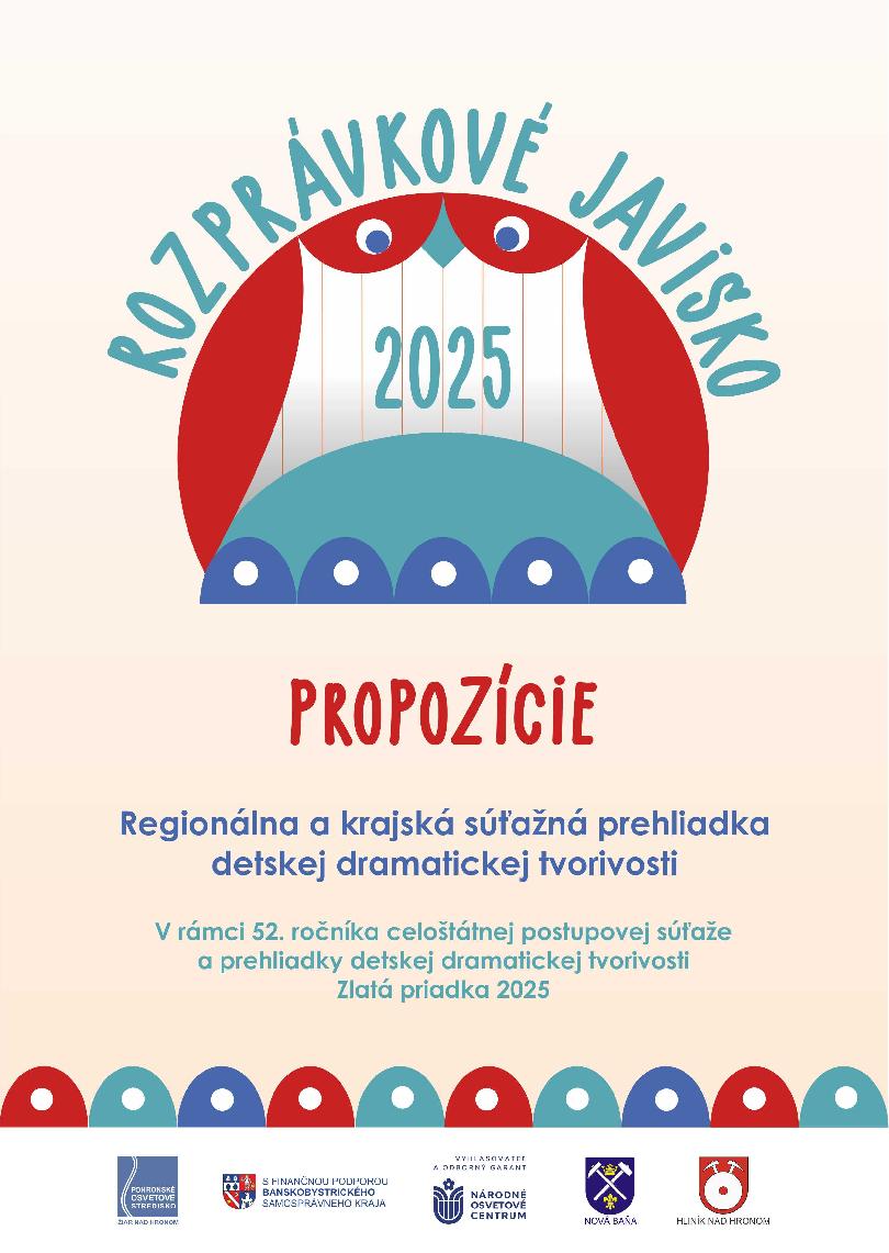 ROZPRÁVKOVÉ JAVISKO 2025, regionálne kolo