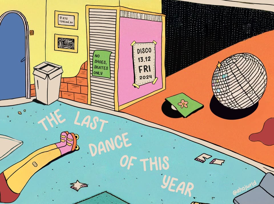 The last dance of this year  |  Roller disco  |  ahojwrld members