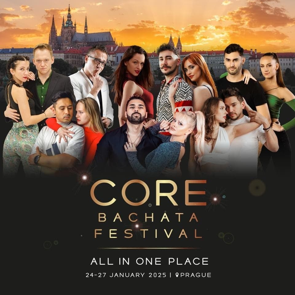 CORE BACHATA FESTIVAL - PRAGUE 2025 - promo code GOS173