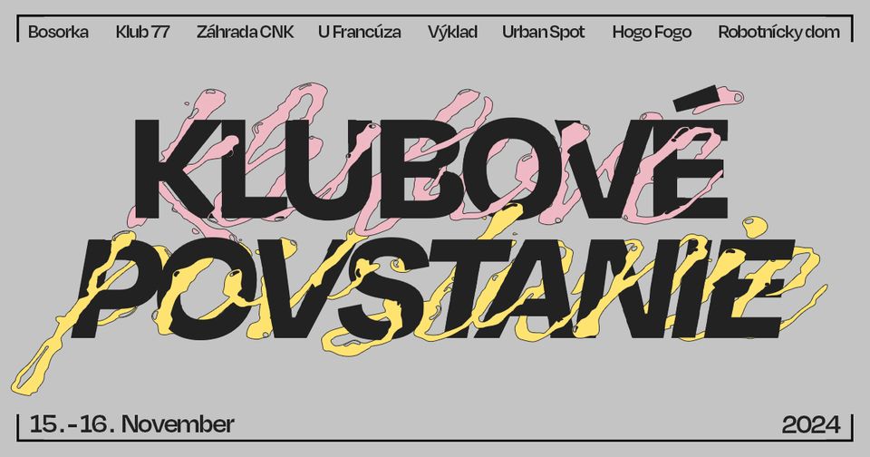 Klubové Povstanie 2024 💫