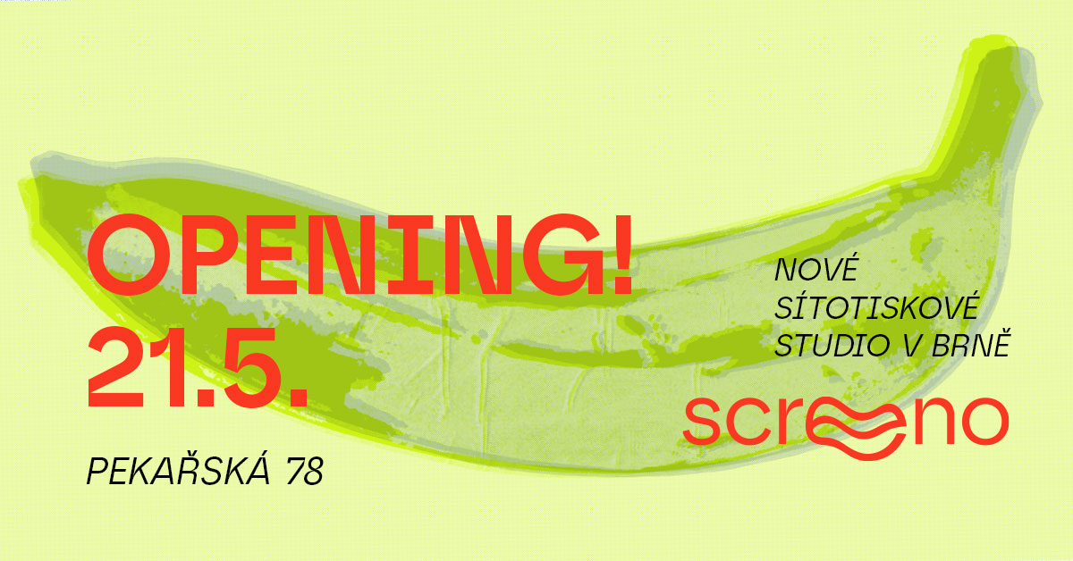 Opening! Nové sítotiskové studio v Brně