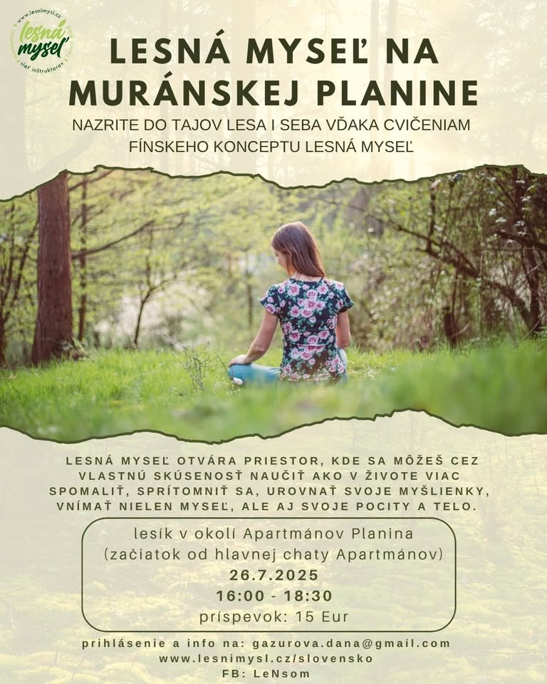Lesná myseľ na Muránskej planine