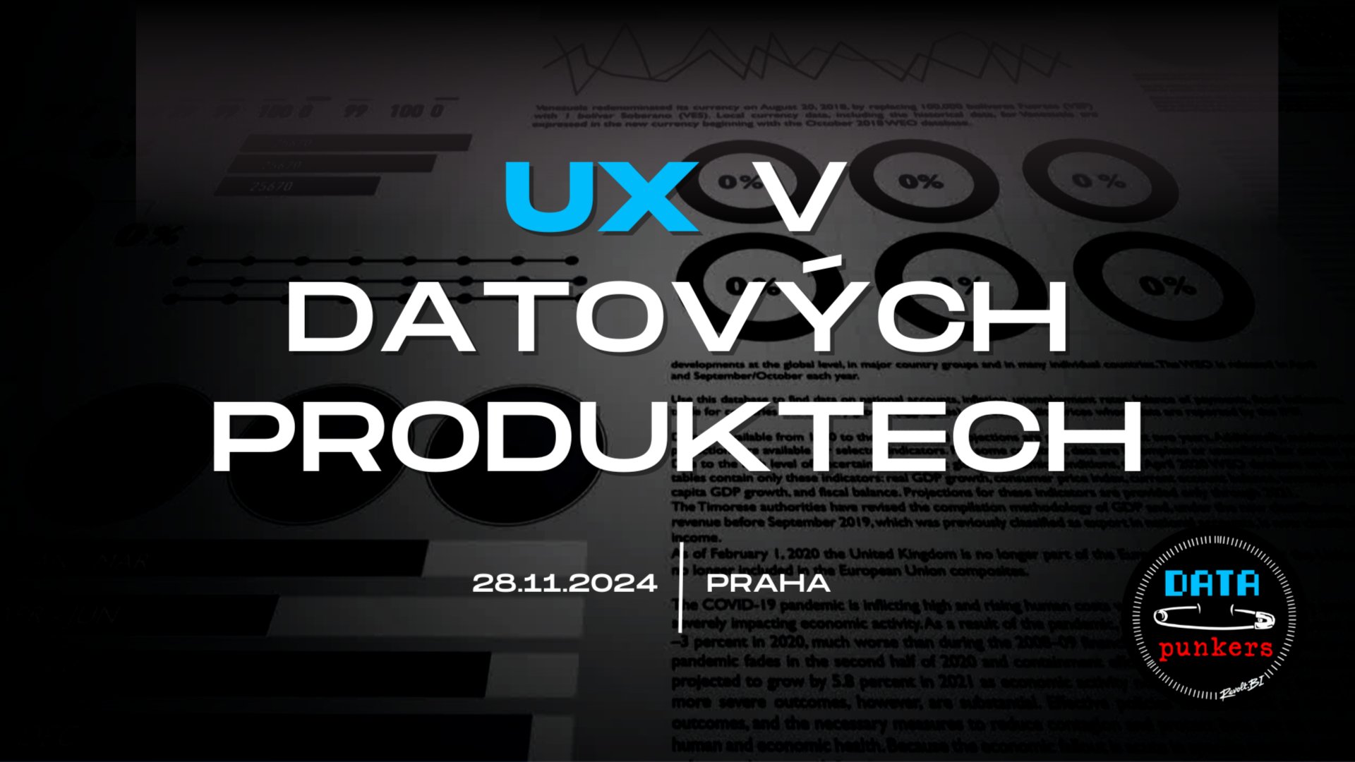 Data Punkers 13: UX v datových produktech