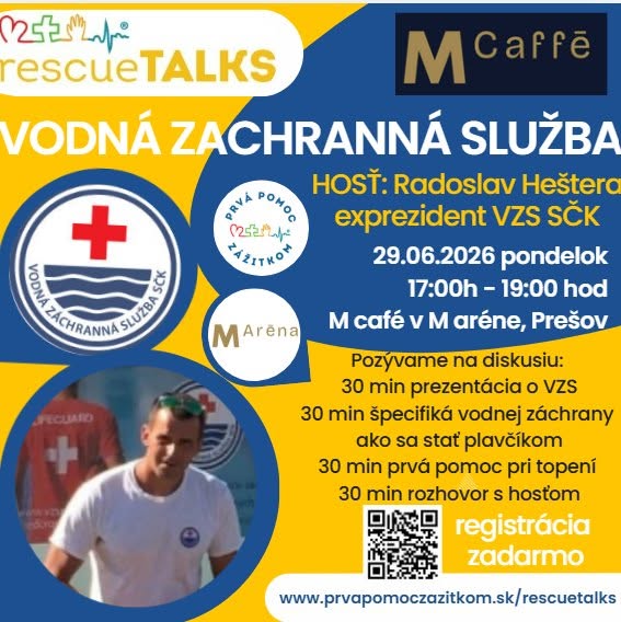 rescueTALKS - jún 2026 vodná záchranná služba