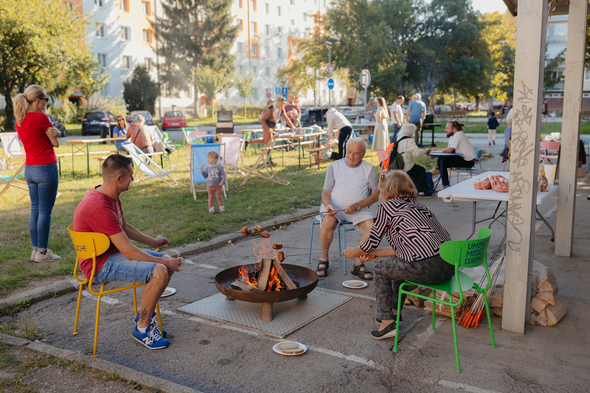 Živé susedstvá: Susedská grilovačka v tržnici