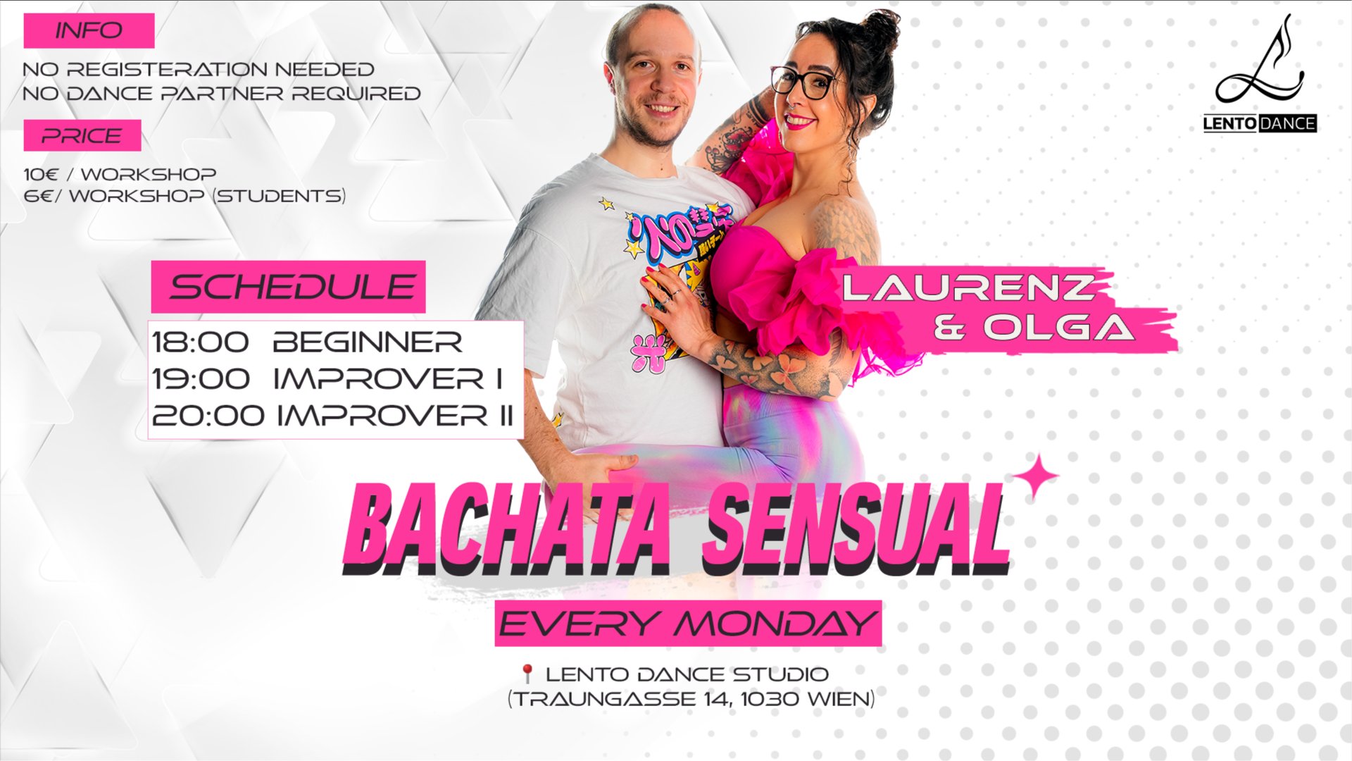 BACHATA Modern Improver Level I
