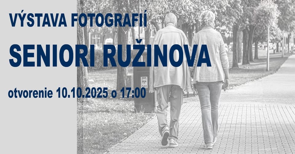 Photo exhibition - Seniors Ružinova